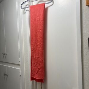 NWT The Elder Statesman 100% cashmere scarf - coral pink